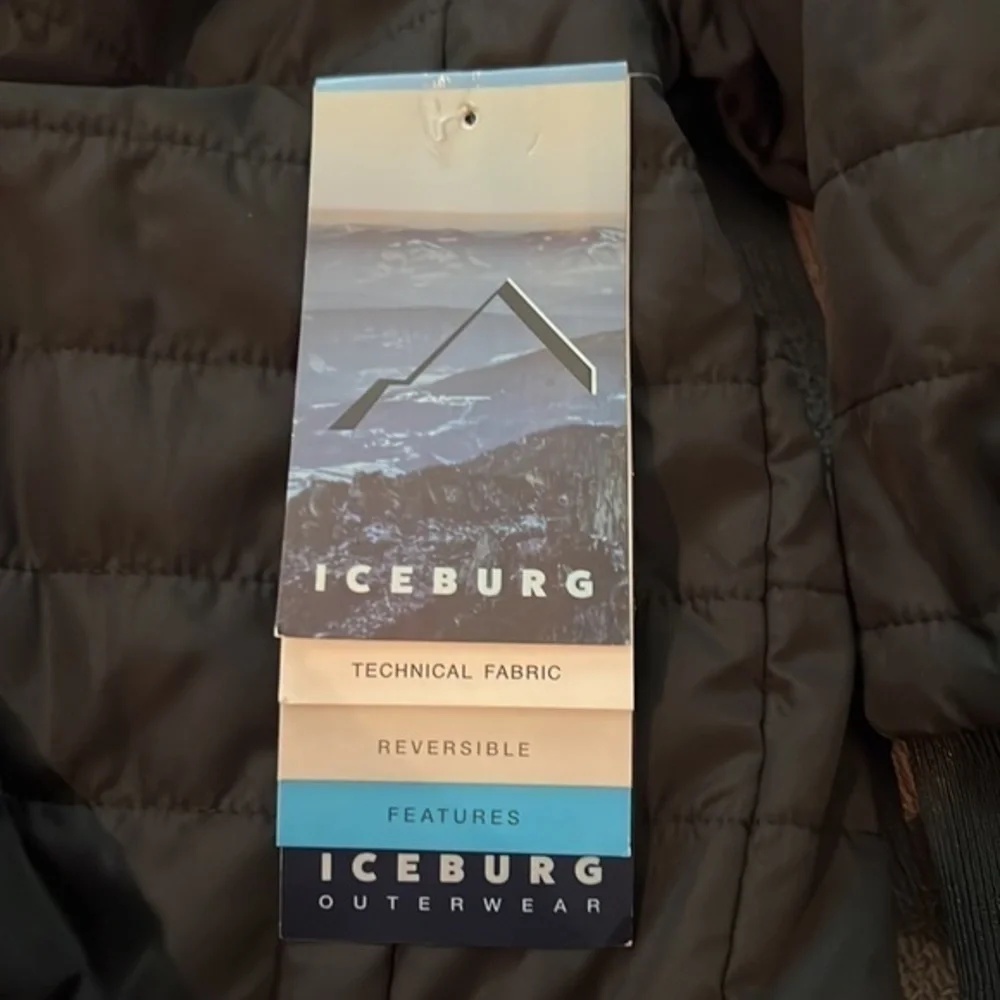 Iceberg reversible quilted